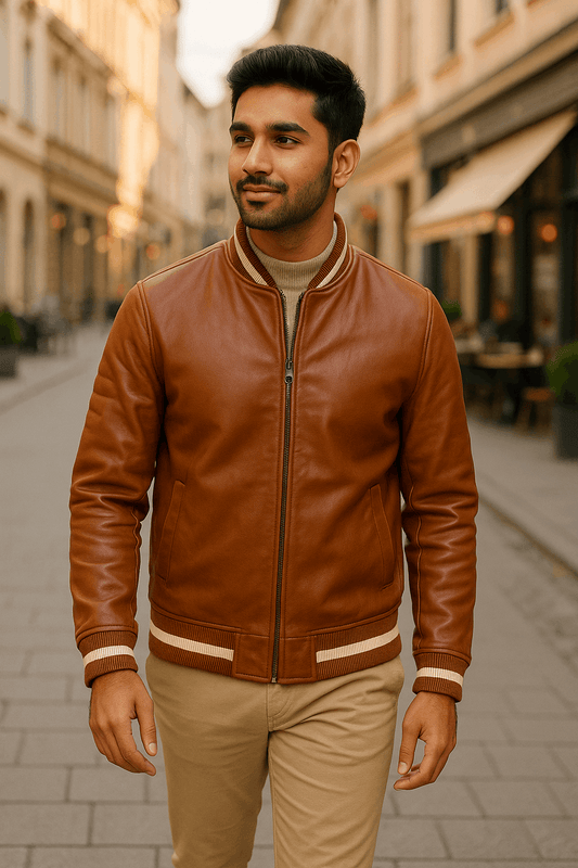 Classic varsity jacket