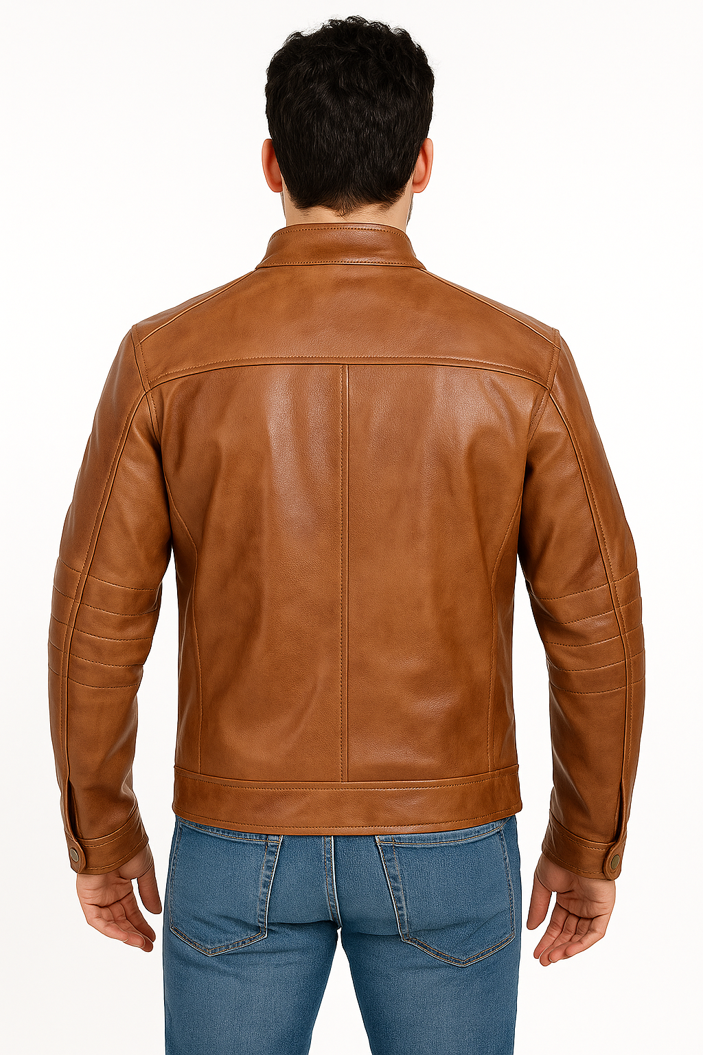 Canyon Trail Utility Leather Jacket