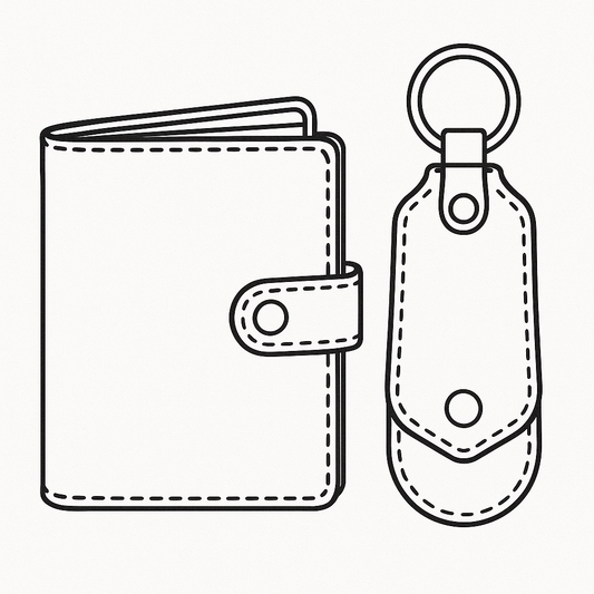 🎁 Men Wallet And Key Chain - Matching Free Gift Of Your Purchase (100% off)