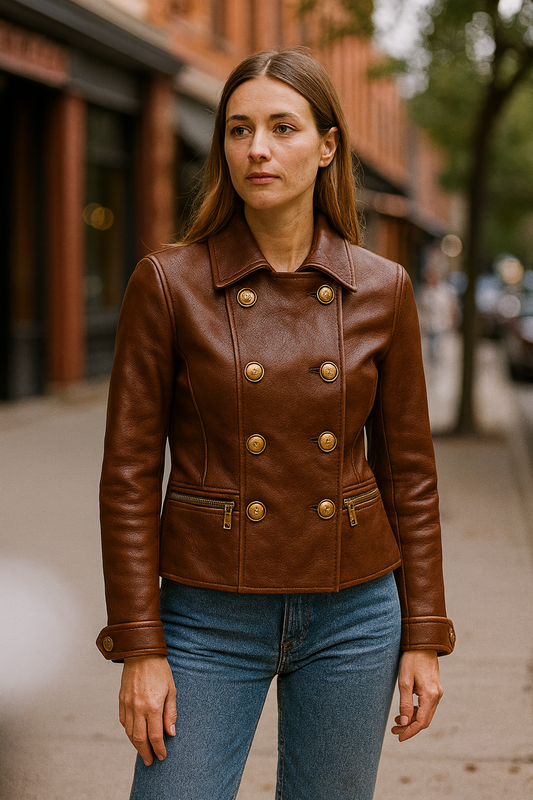 Royal Look Leather Jacket