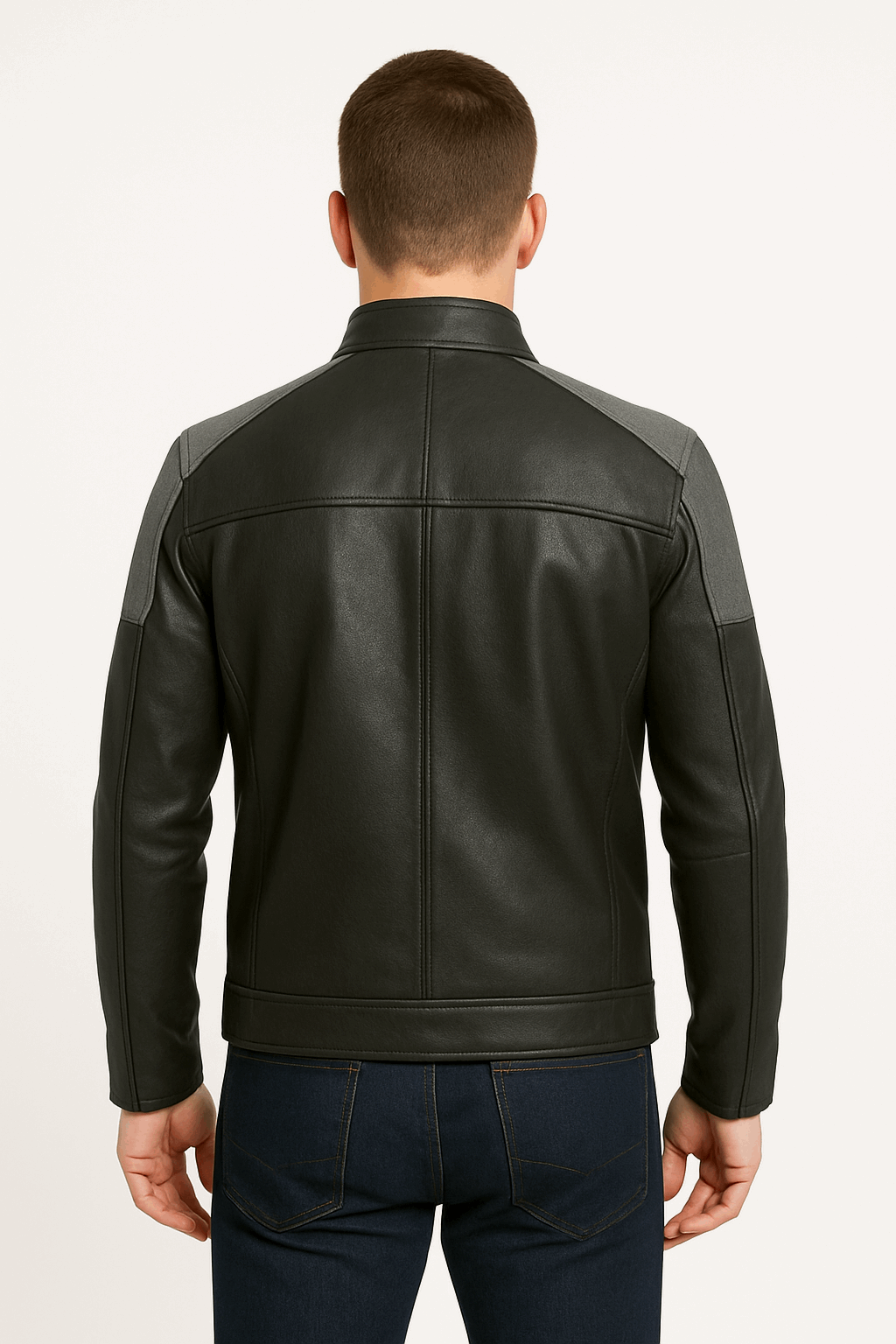 Classic Leather Moto Jacket