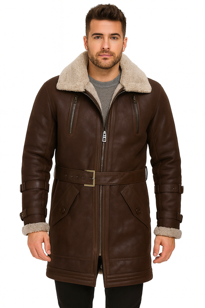 Shearling & Leather Luxe Outerwear Collection
