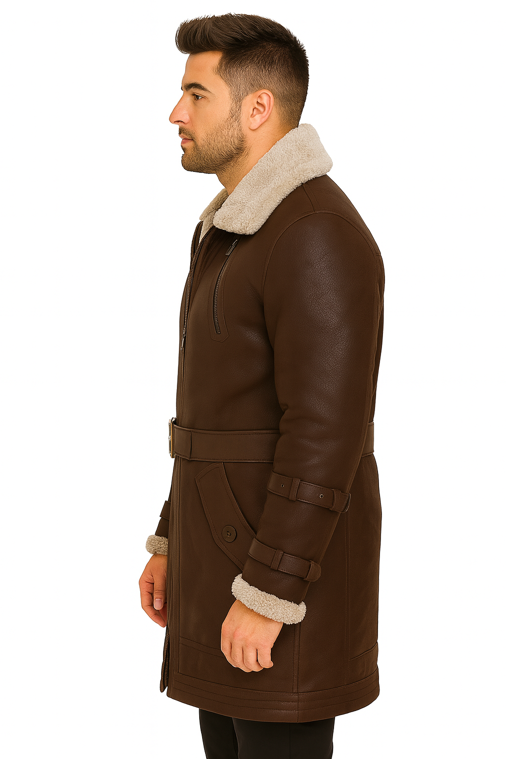 Shearling & Leather Luxe Outerwear Collection