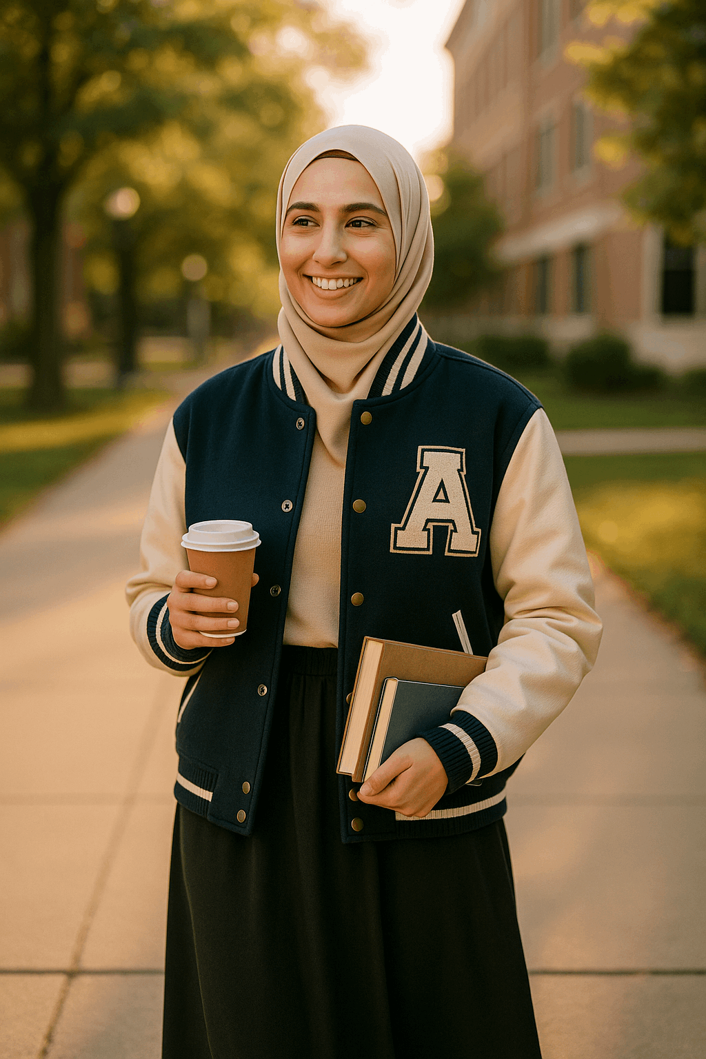 Classic Ladies Varsity jacket