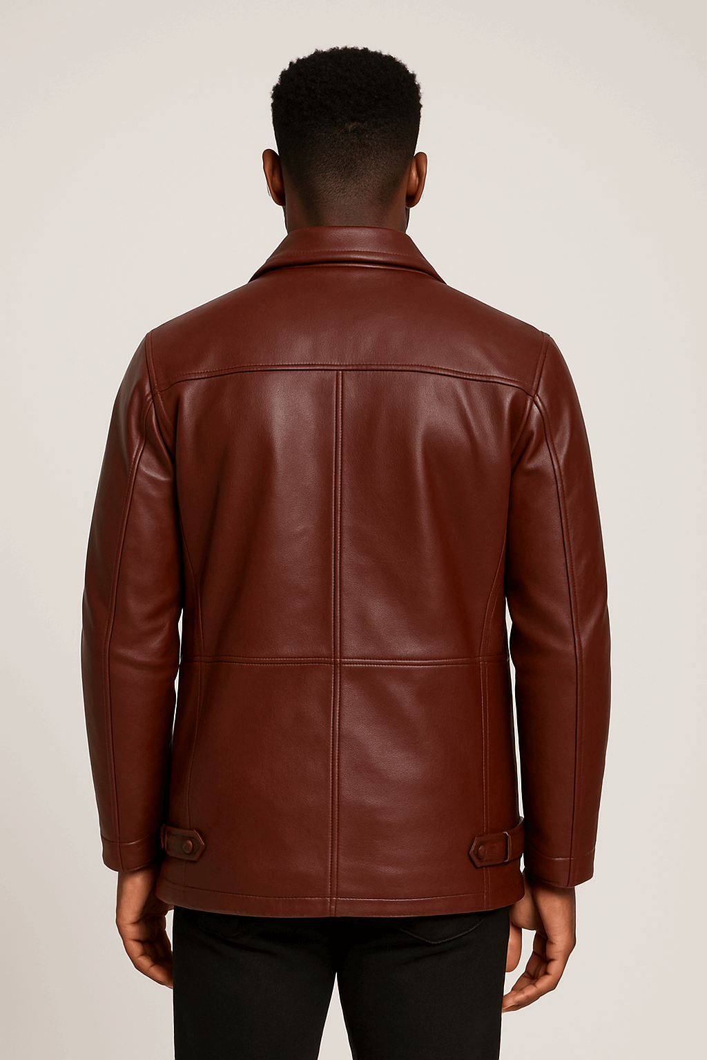 Classic Leather Coat