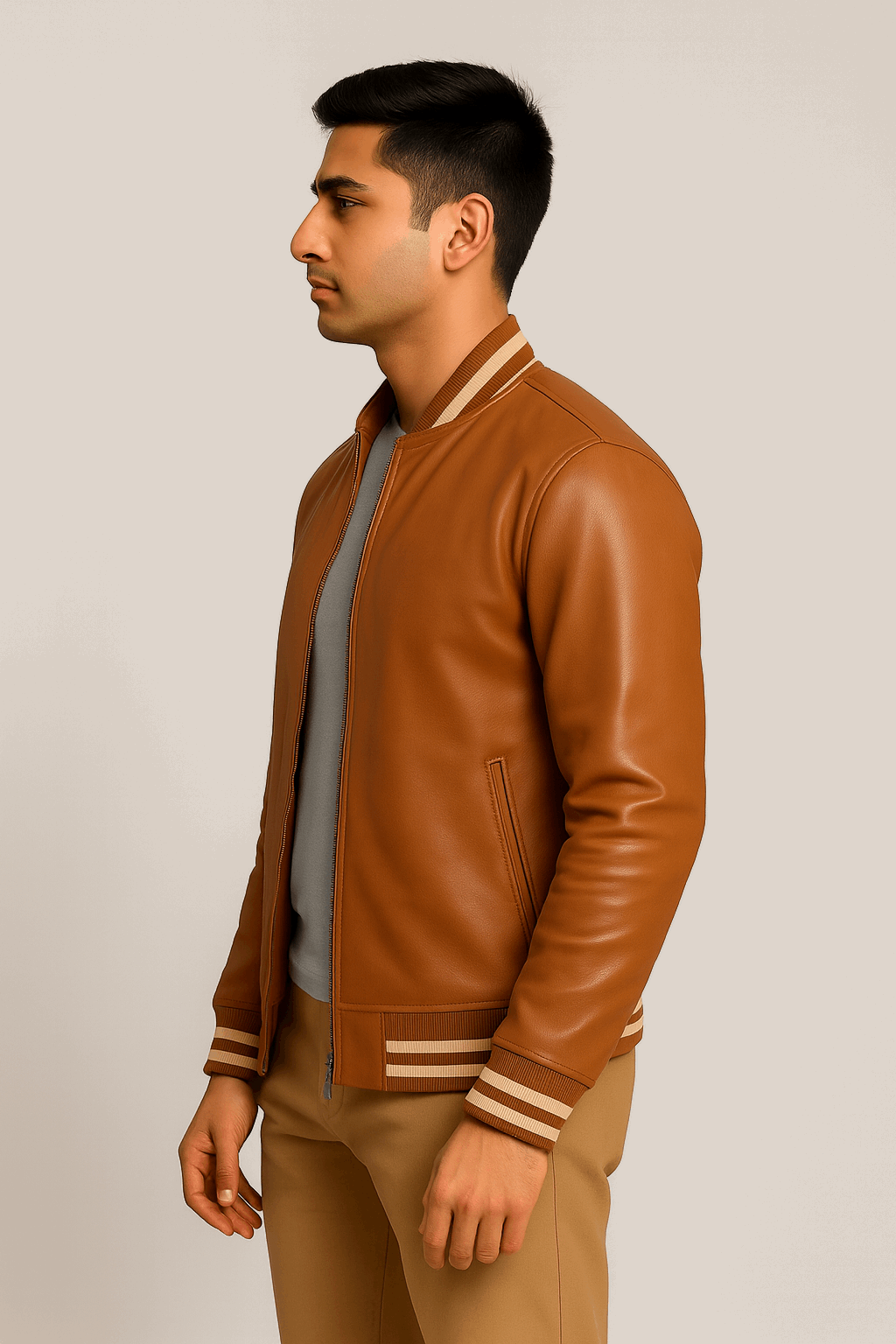Classic varsity jacket